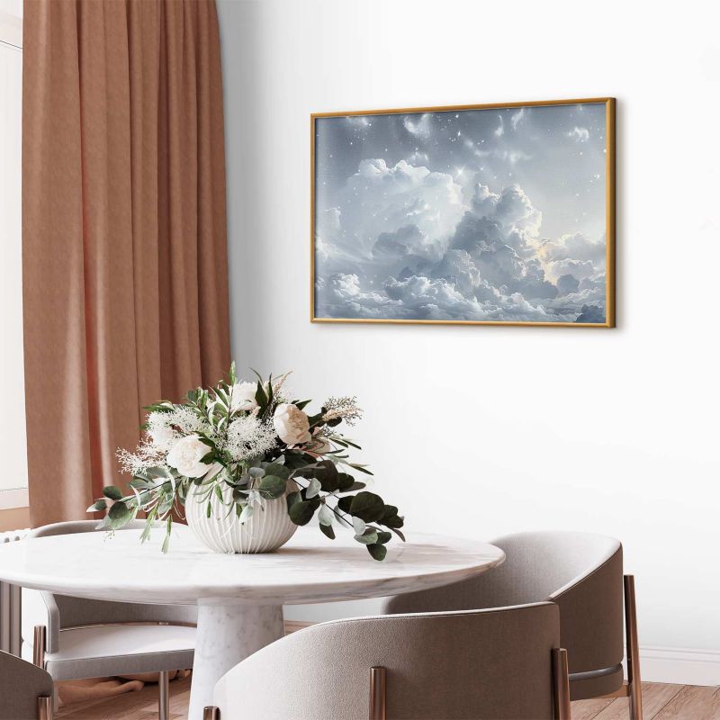 Artgeist plakat Astral ro – 30 x 21 cm med guldramme, 1 stk