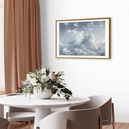 Artgeist plakat Astral ro – 90 x 60 cm med guldramme, 1 stk