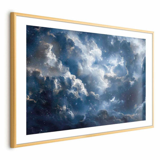 Plakat Artgeist Astronomiske vidundere 90 x 60 cm med guldramme, 1 stk