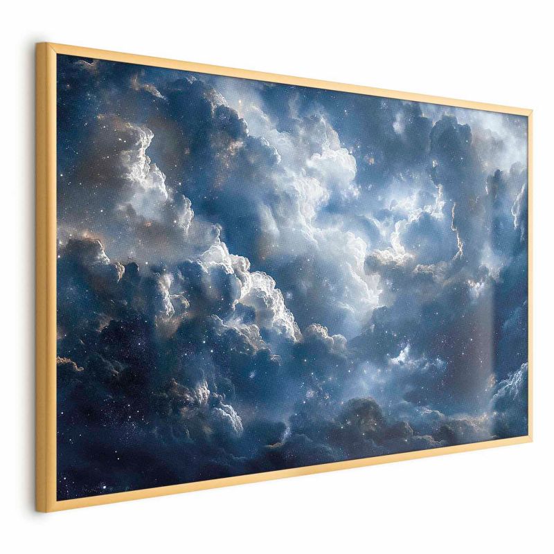 Plakat Artgeist Astronomiske vidundere 90 x 60 cm med gylden ramme, 1 stk