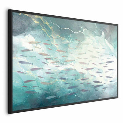 Artgeist plakat Fiskestime 30 x 21 cm med sort ramme, 1 stk