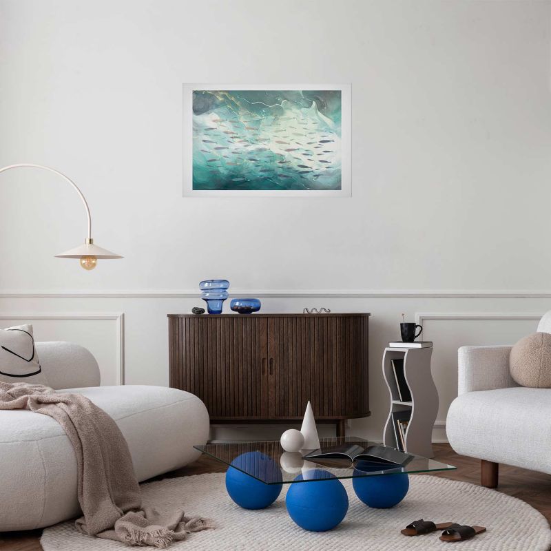 Artgeist plakat Fiskestime 42 x 29,7 cm uden ramme, 1 stk