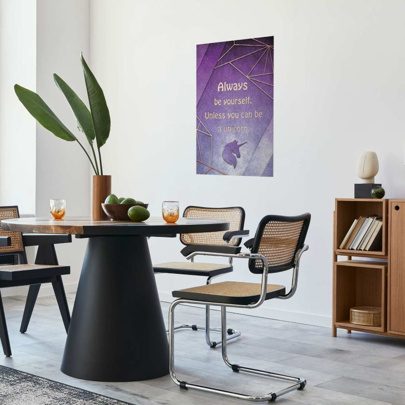 Artgeist plakat Vær dig selv 40 x 60 cm uden ramme, 1 stk