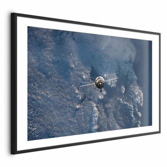 Artgeist plakat Blå planet 90 x 60 cm med sort ramme, 1 stk