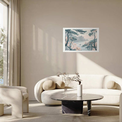 Artgeist plakat Blå kyst 60 x 40 cm uden ramme, 1 stk