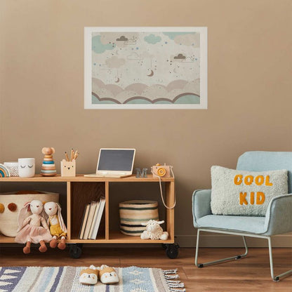 Artgeist plakat Eventyrlig nat 30 x 21 cm uden ramme, 1 stk