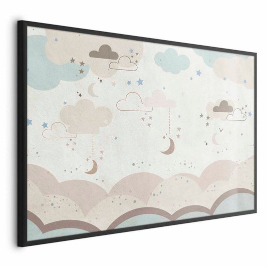 Artgeist plakat Eventyraften 90 x 60 cm med sort ramme, 1 stk