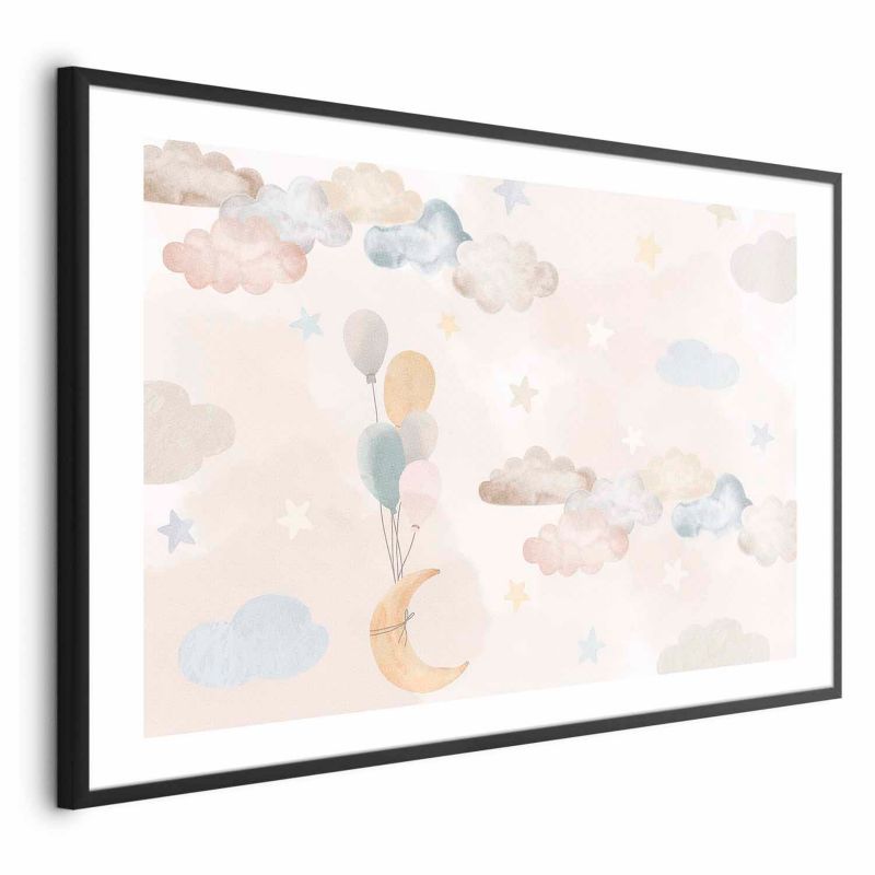 Artgeist plakat Eventyrhimmel 30 x 21 cm med sort ramme, 1 stk