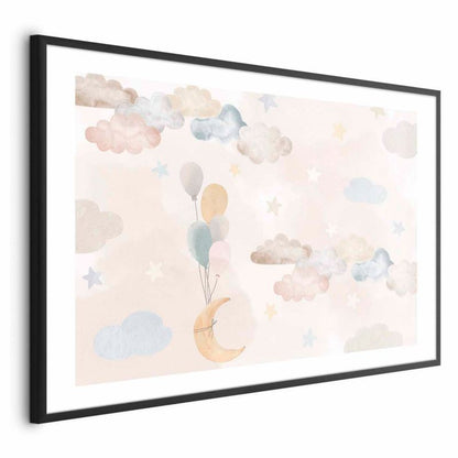 Artgeist plakat Eventyrhimmel 30 x 21 cm med sort ramme, 1 stk