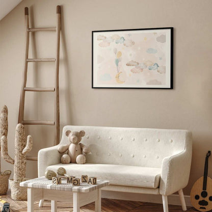 Plakat Artgeist Eventyrhimmel 60 x 40 cm med sort ramme, 1 stk