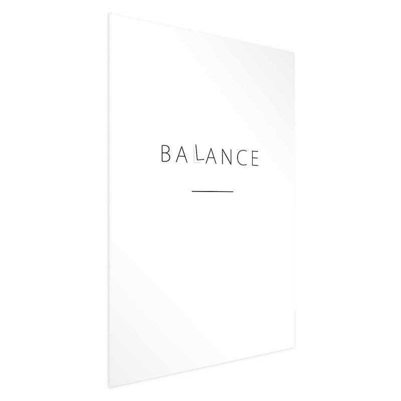 Artgeist Balance plakat 40x60 cm uden ramme, 1 stk
