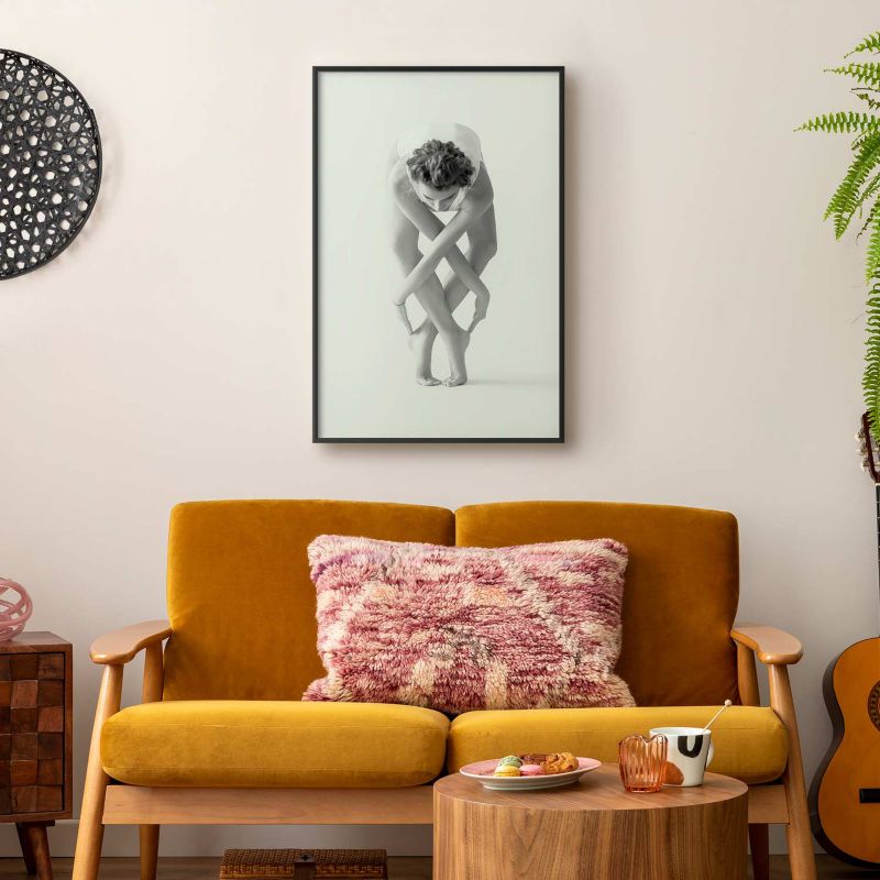 Artgeist Balet plakat 60 x 90 cm med sort ramme, 1 stk