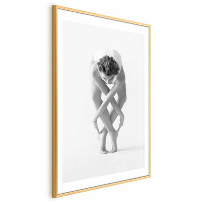Artgeist Balet plakat 60 x 90 cm med guldramme, 1 stk
