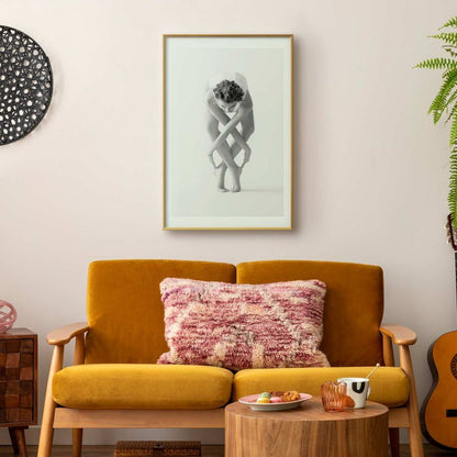 Artgeist Balet plakat 60 x 90 cm med guldramme, 1 stk