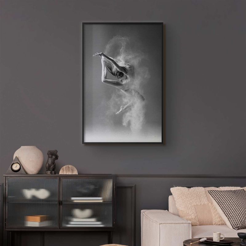 Artgeist baletdanserinde plakat 21x30 cm med sort ramme, 1 stk