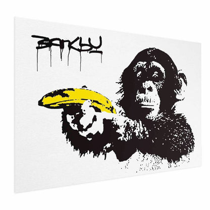 Artgeist plakat Bananpistol 30 x 21 cm uden ramme, 1 stk
