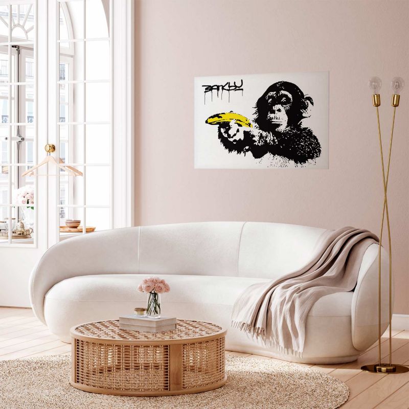 Artgeist plakat bananpistol 60 x 40 cm uden ramme, 1 stk
