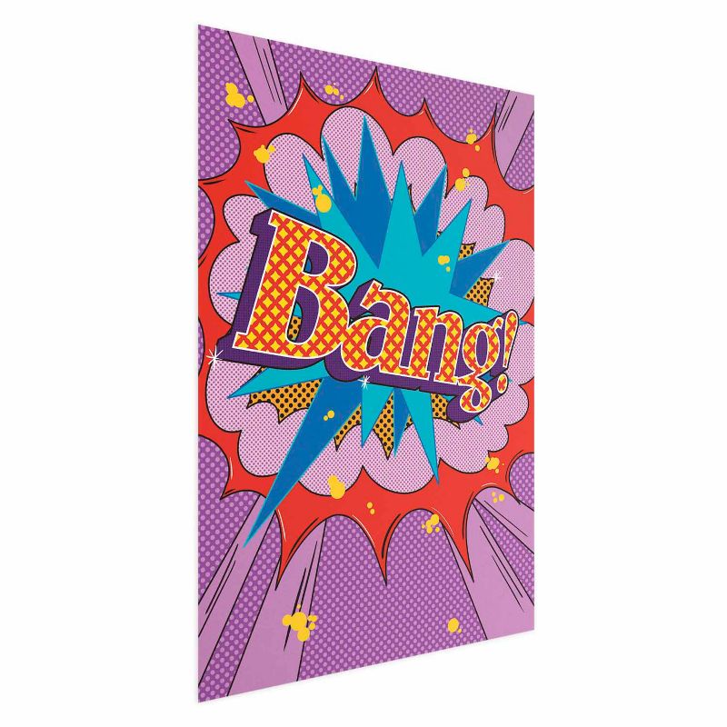 Artgeist Bang plakat 29,7 x 42 cm uden ramme, 1 stk