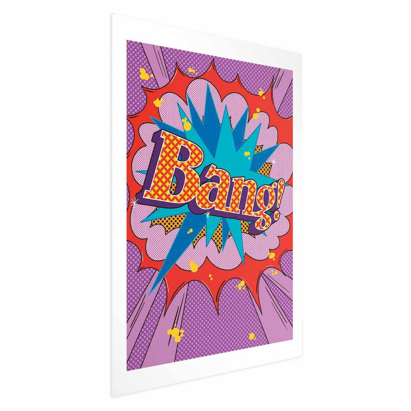Artgeist Bang plakat 40 x 60 cm uden ramme, 1 stk