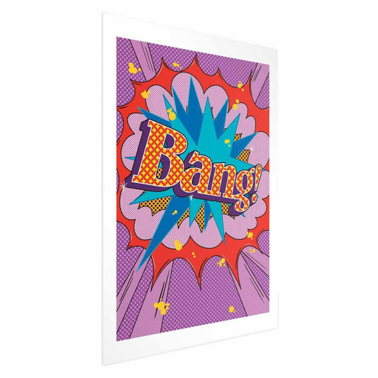 Artgeist Bang plakat 40 x 60 cm uden ramme, 1 stk