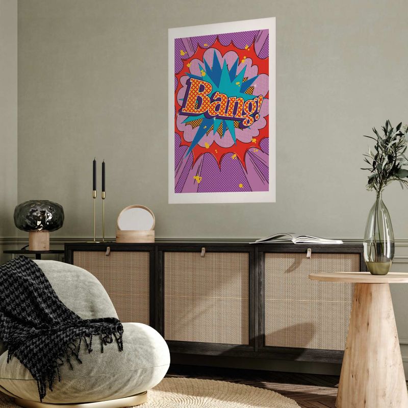 Artgeist Bang plakat 40 x 60 cm uden ramme, 1 stk