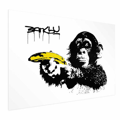Artgeist Banksy plakat: Abe 42 x 29,7 cm uden ramme, 1 stk
