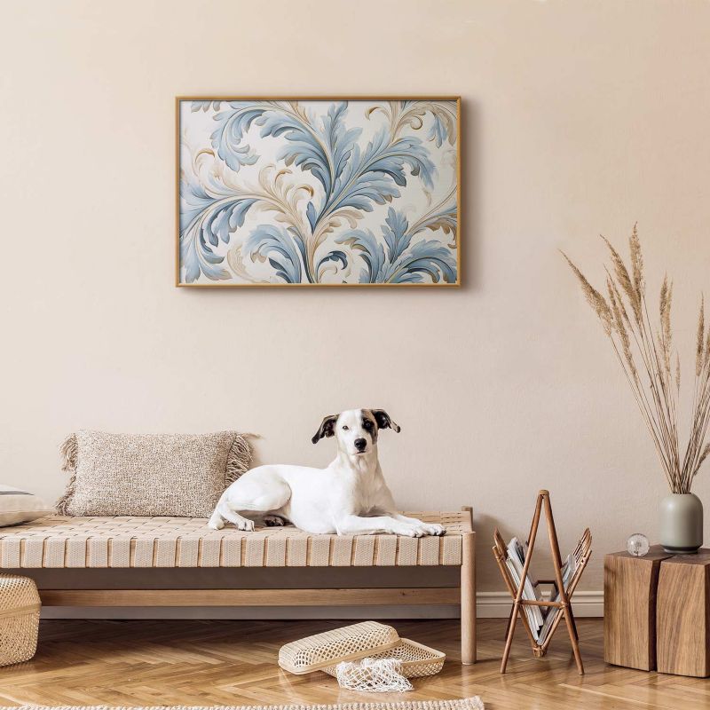 Artgeist plakat barokklatring 30 x 21 cm med guldramme, 1 stk