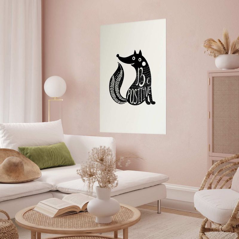 Plakat Artgeist Be positive 40x60 cm uden ramme, 1 stk