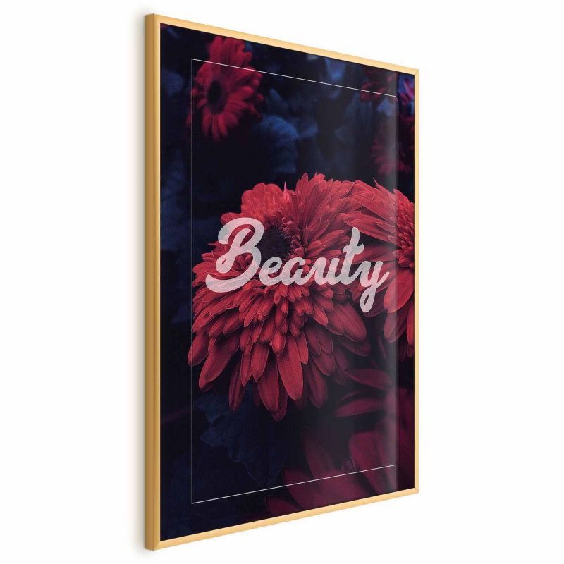 Artgeist Beauty plakat 40 x 60 cm med guldramme, 1 stk