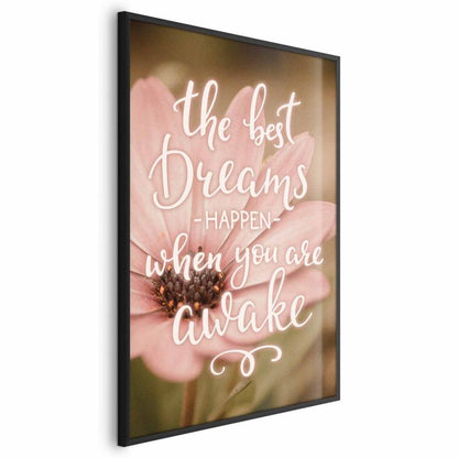 Artgeist Best dreams plakat 40x60 cm med sort ramme, 1 stk