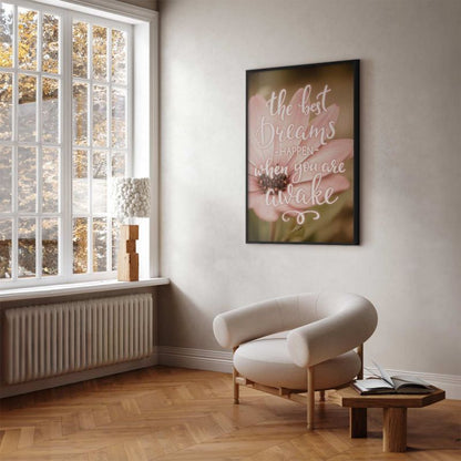 Artgeist Best dreams plakat 40x60 cm med sort ramme, 1 stk