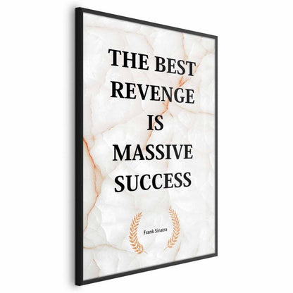 Artgeist Best Revenge plakat 29,7 x 42 cm med sort ramme, 1 stk