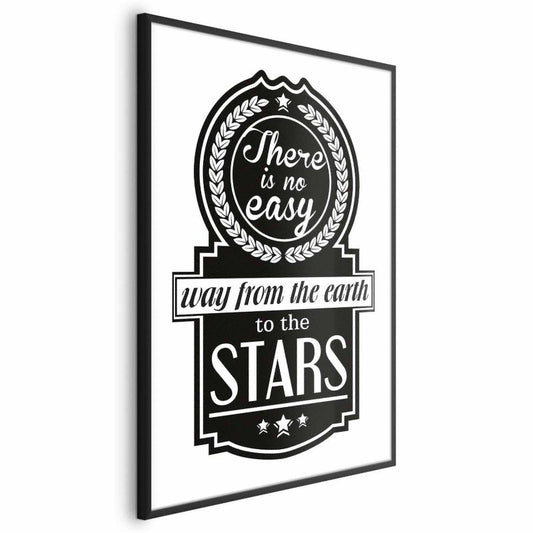 Artgeist Big Lesson plakat 29,7 x 42 cm med sort ramme, 1 stk