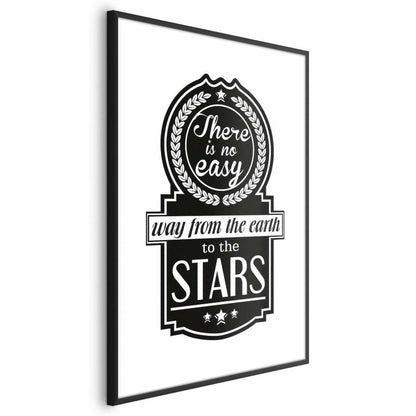 Artgeist Big Lesson plakat 29,7 x 42 cm med sort ramme, 1 stk