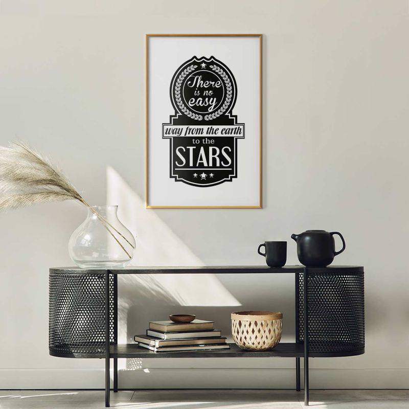 Plakat Artgeist Big lesson 29,7 x 42 cm med guldramme, 1 stk