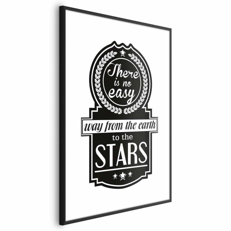 Artgeist Big Lesson plakat 40 x 60 cm med sort ramme, 1 stk