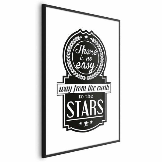 Artgeist Big Lesson plakat 40 x 60 cm med sort ramme, 1 stk