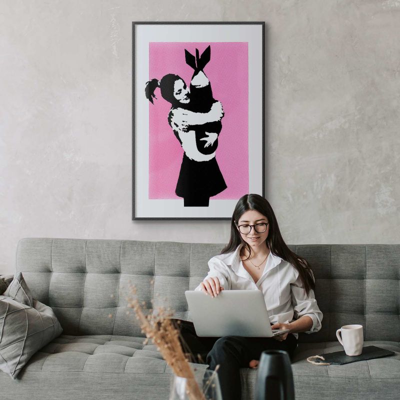 Artgeist plakat Bombekram 29,7 x 42 cm med sort ramme, 1 stk