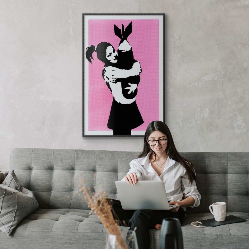 Artgeist plakat Bombekram 60 x 90 cm med sort ramme, 1 stk