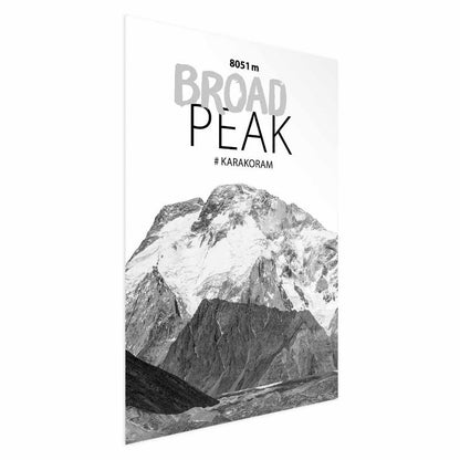 Artgeist Broad Peak plakat 40x60 cm uden ramme, 1 stk