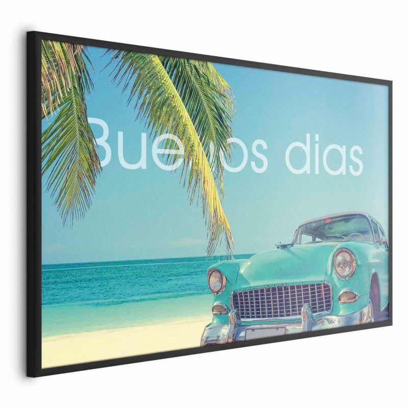 Artgeist Buenos dias plakat 42 x 29,7 cm med sort ramme, 1 stk