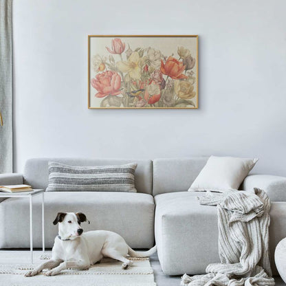 Artgeist plakat Buket 42 x 29,7 cm med guldramme, 1 stk