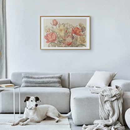 Artgeist plakat Buket 60 x 40 cm med guldramme, 1 stk