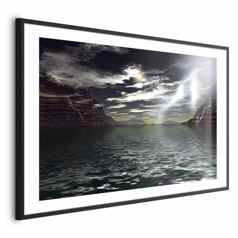 Artgeist Burza plakat 30 x 21 cm med sort ramme, 1 stk