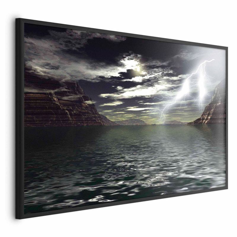 Artgeist plakat Burza 60 x 40 cm med sort ramme, 1 stk