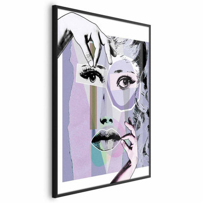 Artgeist plakat plastikkirurgi 29,7 x 42 cm med sort ramme, 1 stk