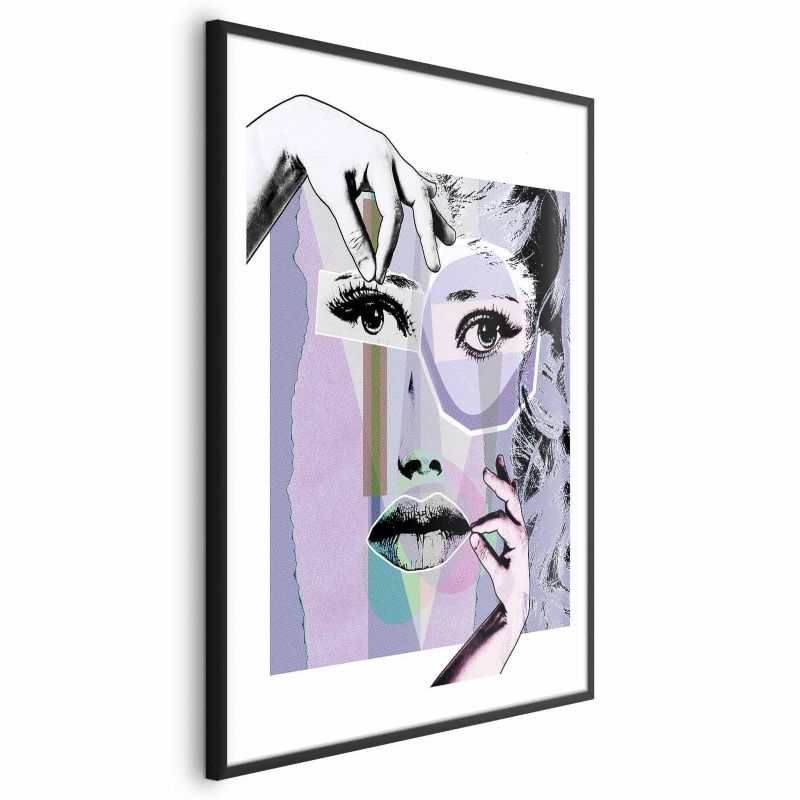 Artgeist plakat plastikkirurgi 60 x 90 cm med sort ramme, 1 stk