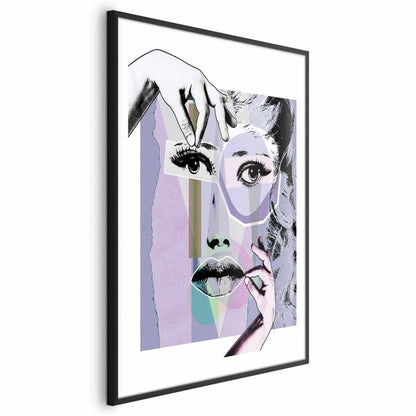 Artgeist plakat plastikkirurgi 60 x 90 cm med sort ramme, 1 stk