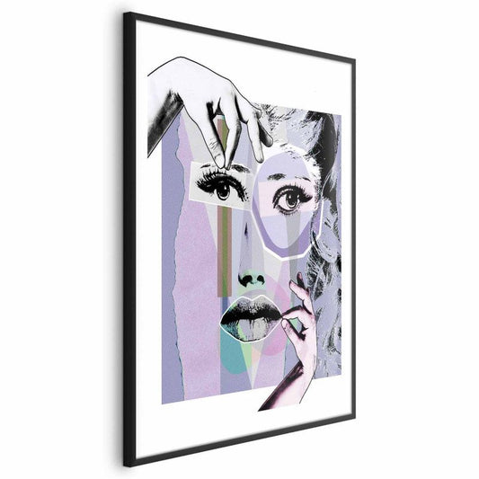 Artgeist plakat plastikkirurgi 60 x 90 cm med sort ramme, 1 stk