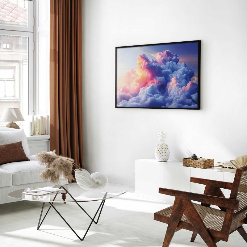 Artgeist plakat skyer 42 x 29,7 cm med sort ramme, 1 stk